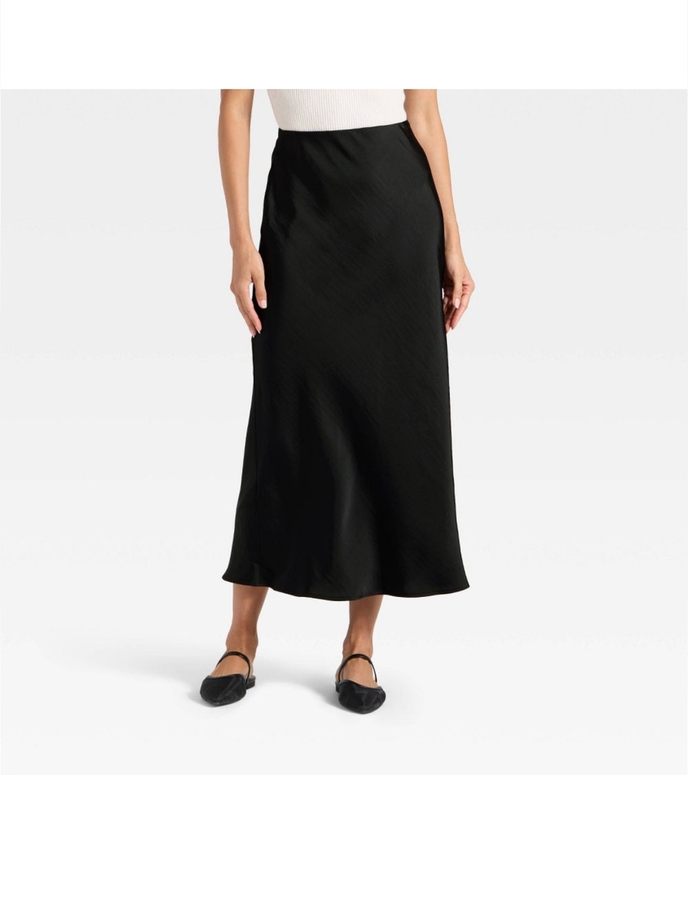 Plus-size Women's Maxi Slip A-Line Skirt - A New Day™